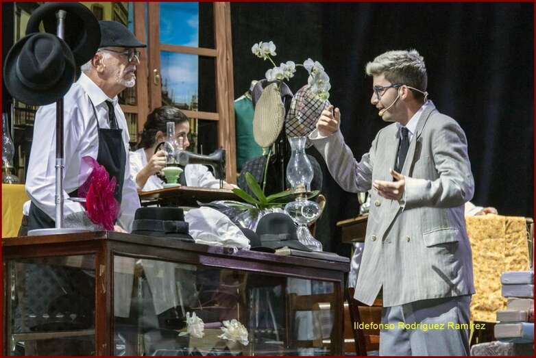 Momento de la escenificación reatral/Ildefonso Rodríguez.